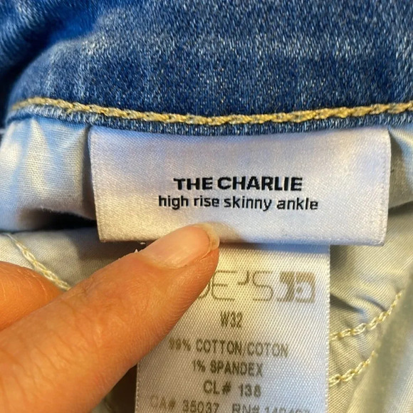 JOES Jeans The Charlie high rise skinny ankle woman’s jeans - Picture 14 of 16